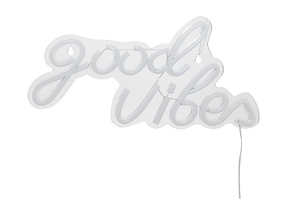 Neón LED de pared "Good Vibes