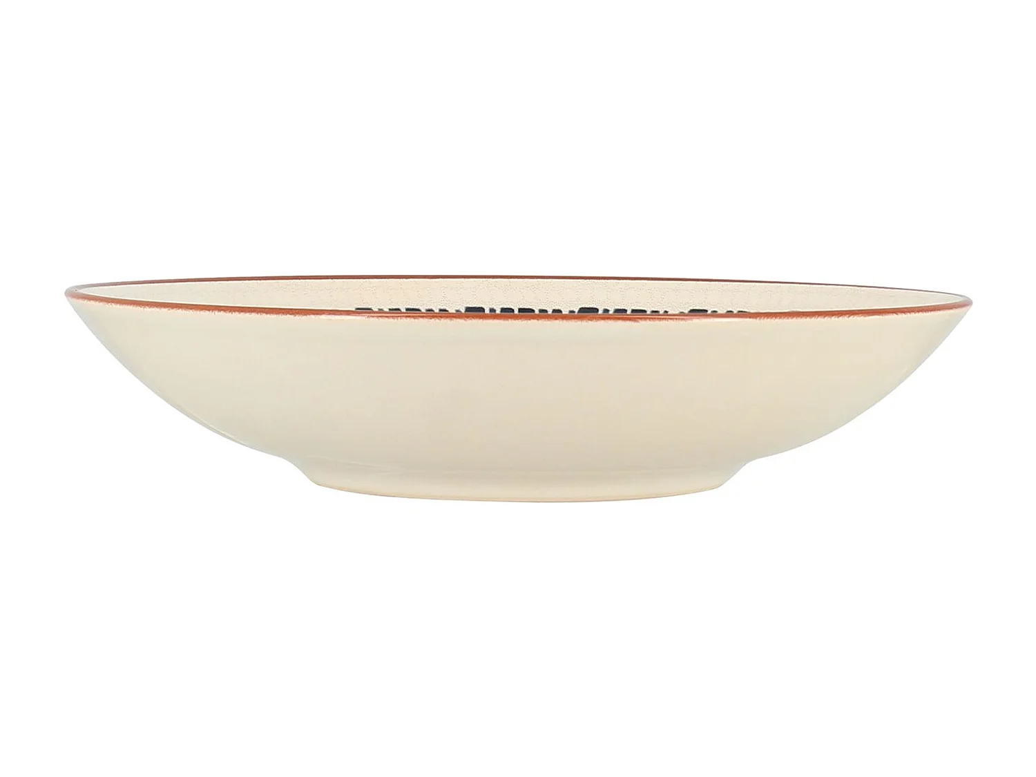 Novastyl - Lot 6 Assiettes Creuses Amatxi 21cm En Faience Blanc