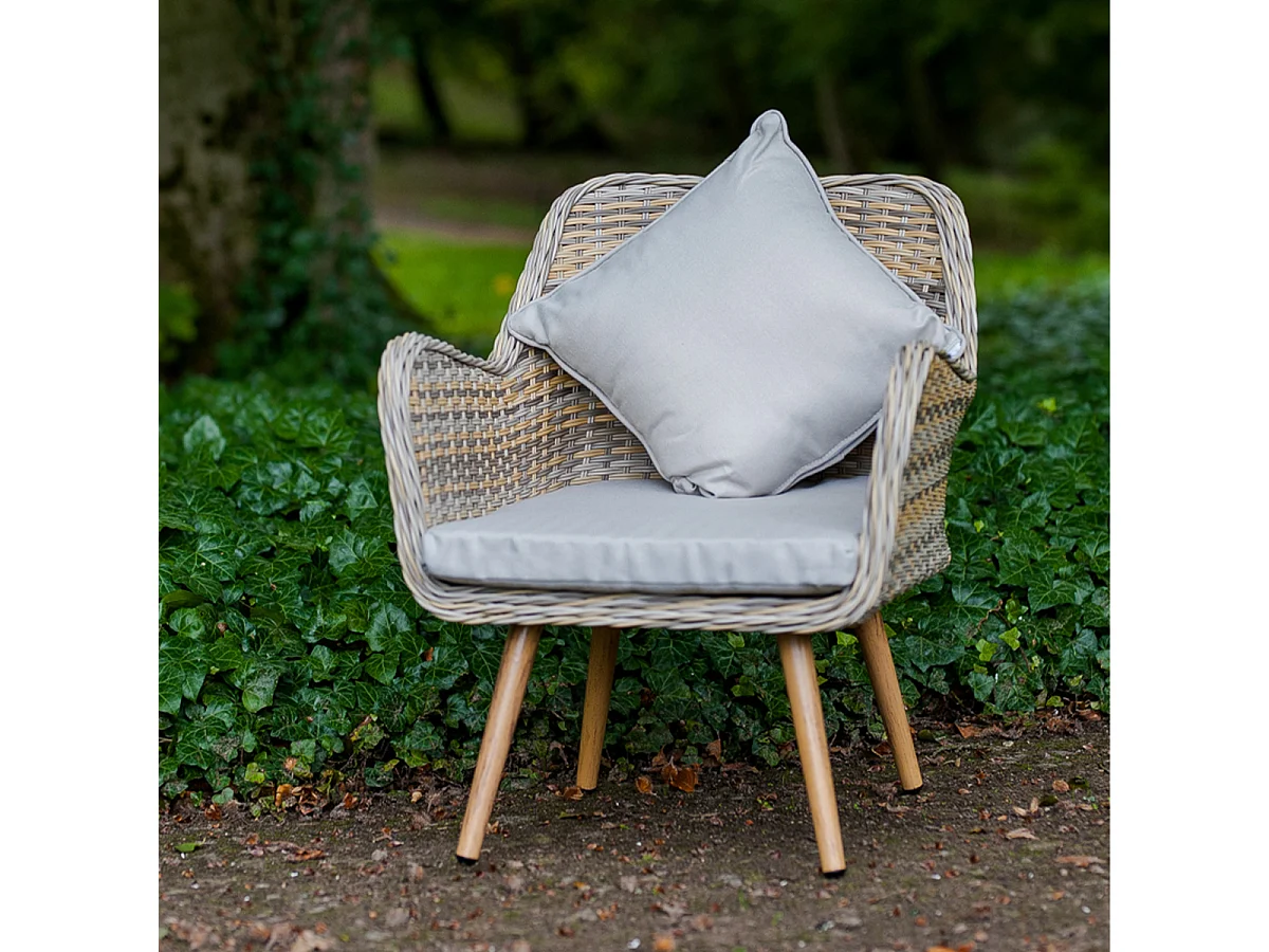 Set de terraza 2 plazas Sydney Gris Beige