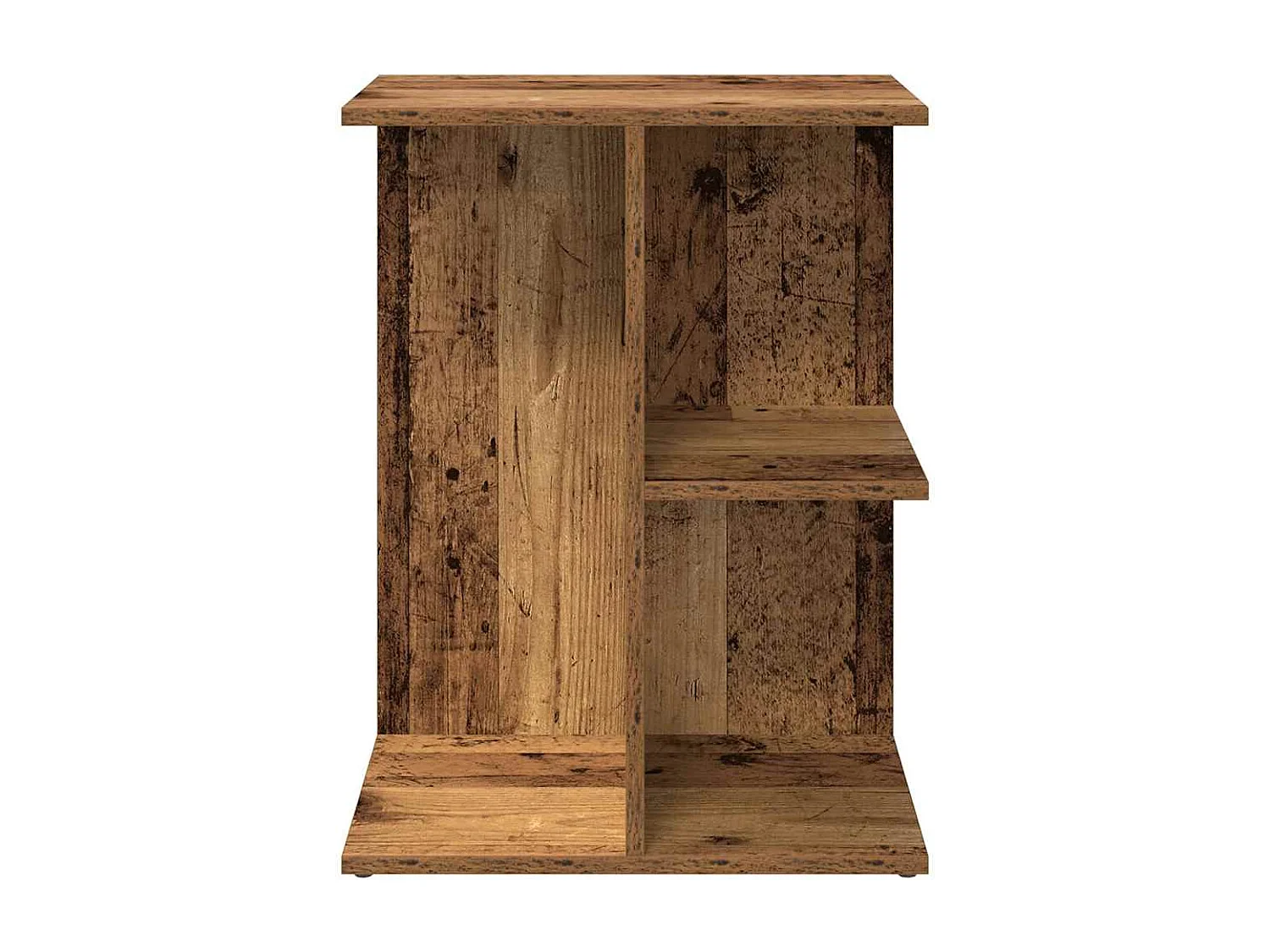 Tables de chevet 2 pcs vieux bois 46,5x29x61 cm bois ingénierie