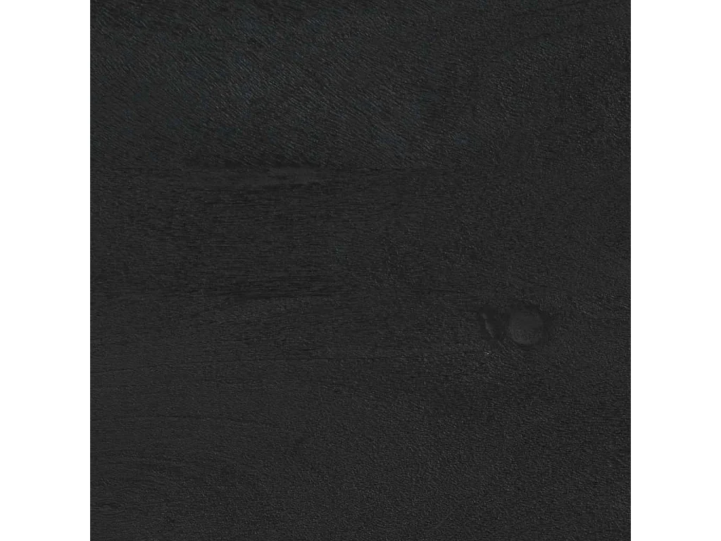 Tables de chevet 2 pcs noir 40x33x46 cm bois de manguier solide