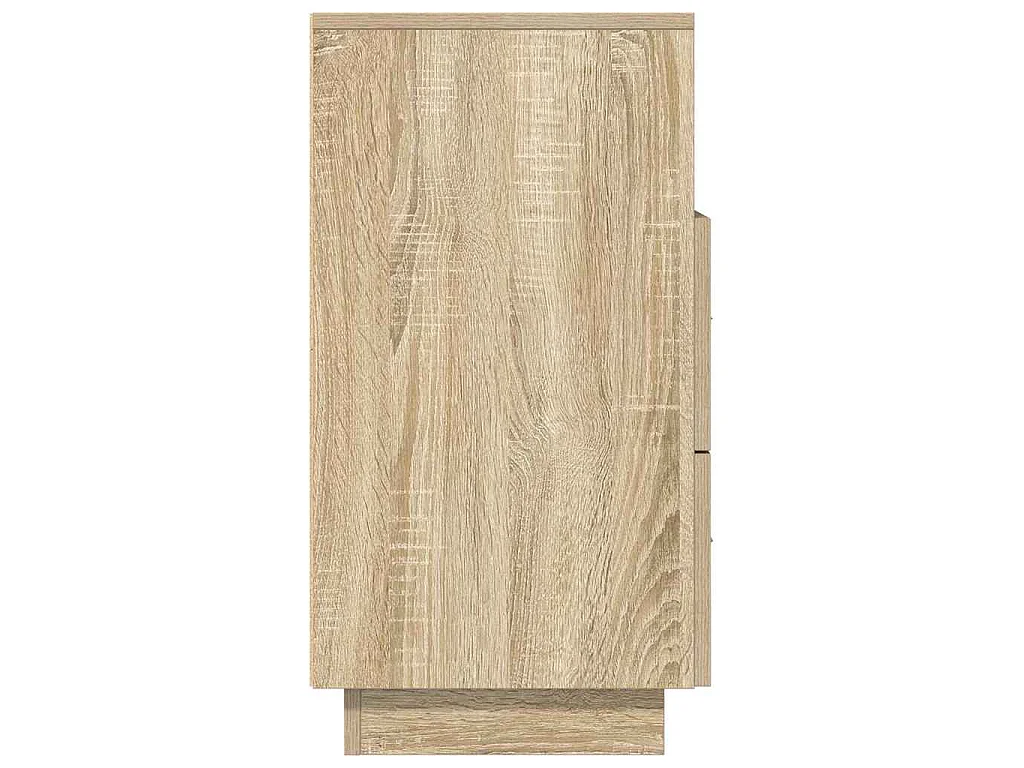 Table de chevet avec 2 tiroirs chêne sonoma 36x36x68 cm