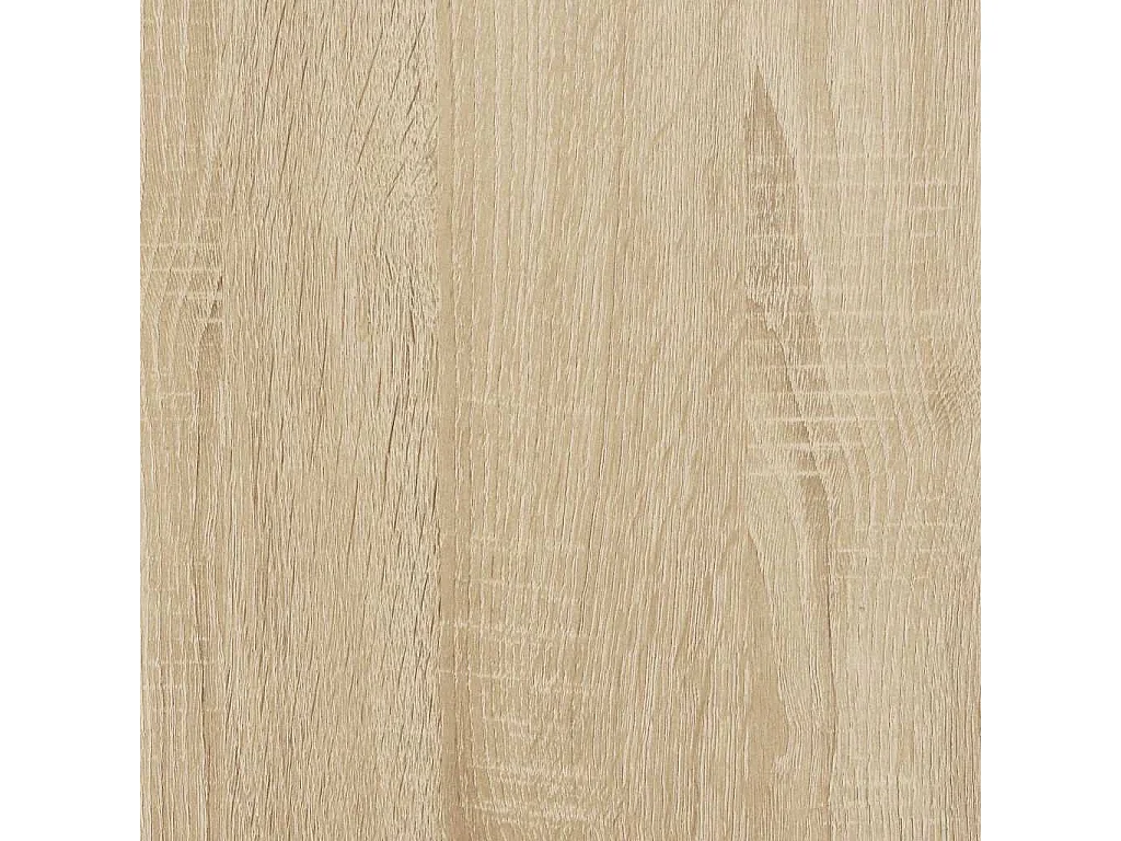 Table de chevet avec 2 tiroirs chêne sonoma 36x36x68 cm