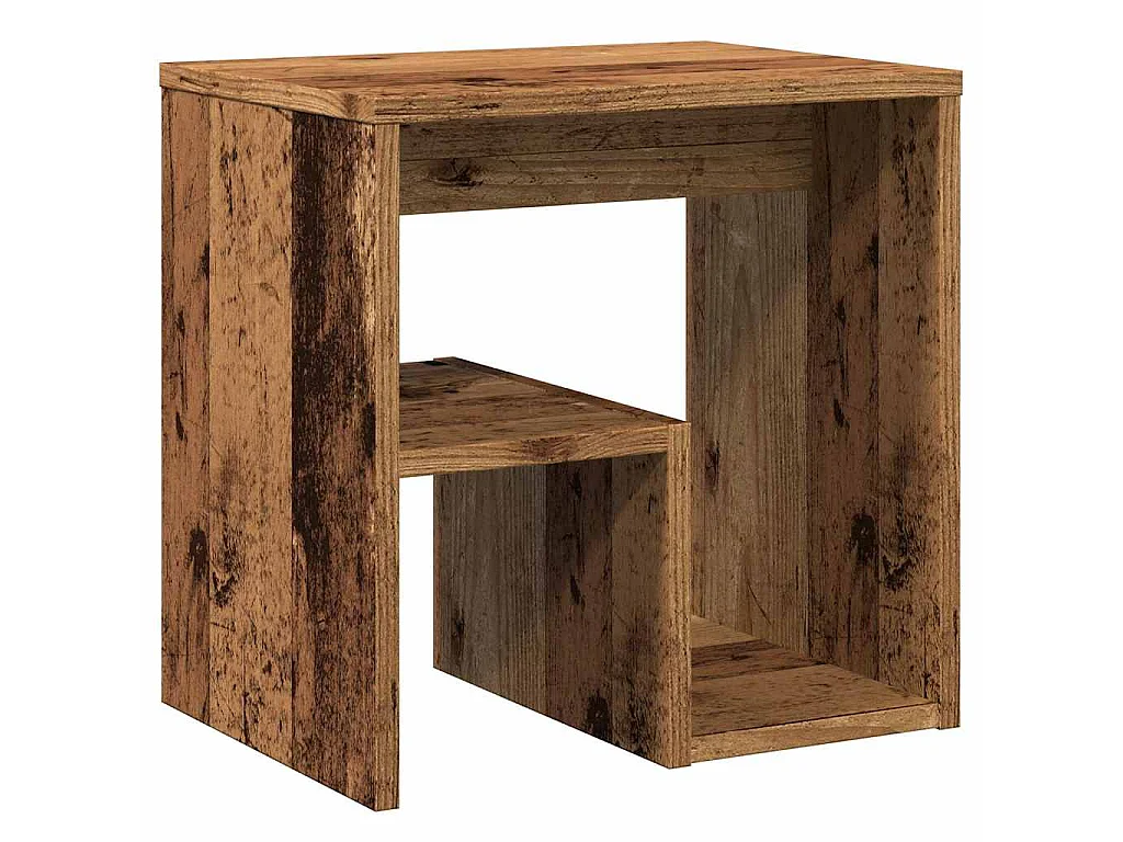 Mesa de cabeceira 40x30x40cm derivados de madeira madeira velha