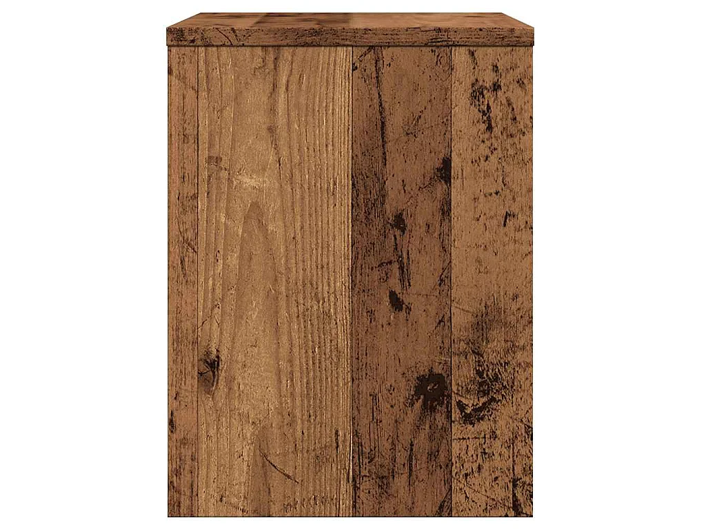 Mesa de cabeceira 40x30x40cm derivados de madeira madeira velha