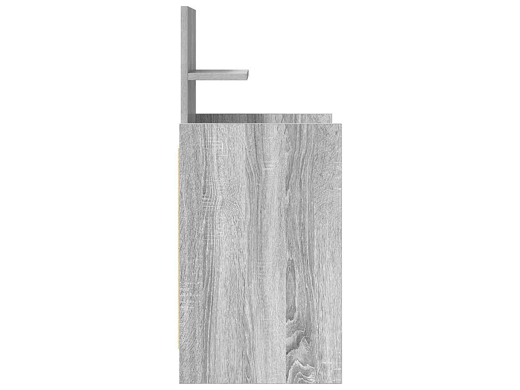 Nachtkastjes met 2 lades 2 st 38x34x80 cm grijs sonoma