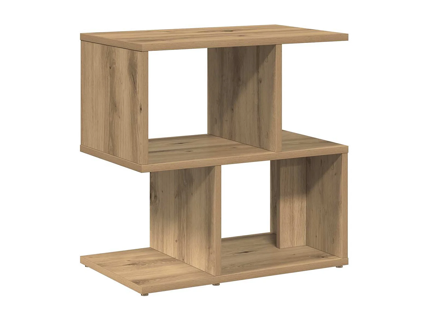 Nachttische 2 Stk. Artisan-Eiche 50x30x51,5 cm Holzwerkstoff