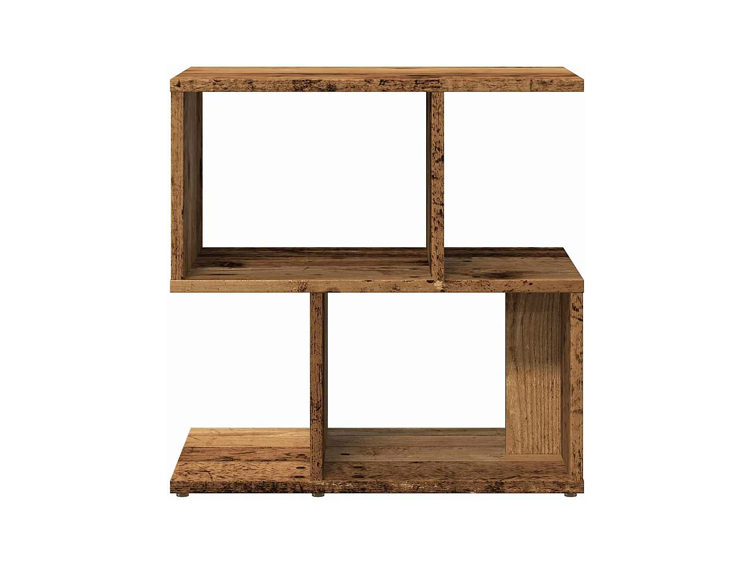 Nachtkastjes 2 st 50x30x51,5 cm bewerkt hout oud houtkleurig