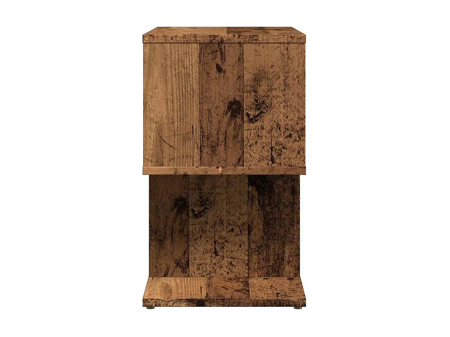 Nachttische 2 Stk. Altholz-Optik 50x30x51,5 cm Holzwerkstoff