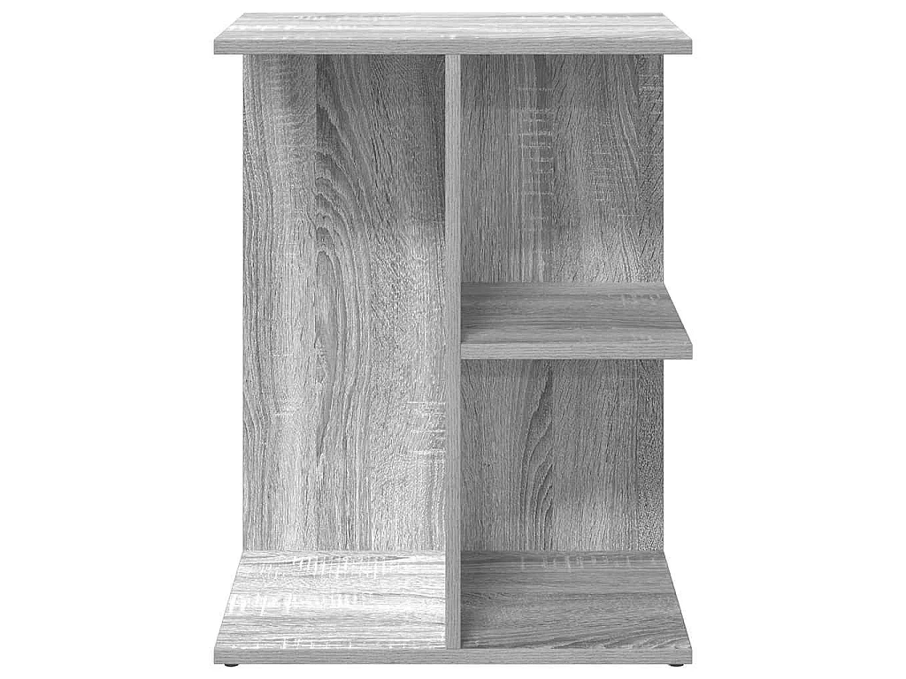 Nachtkastjes 2 st 46,5x29x61 cm bewerkt hout grijs sonoma eiken