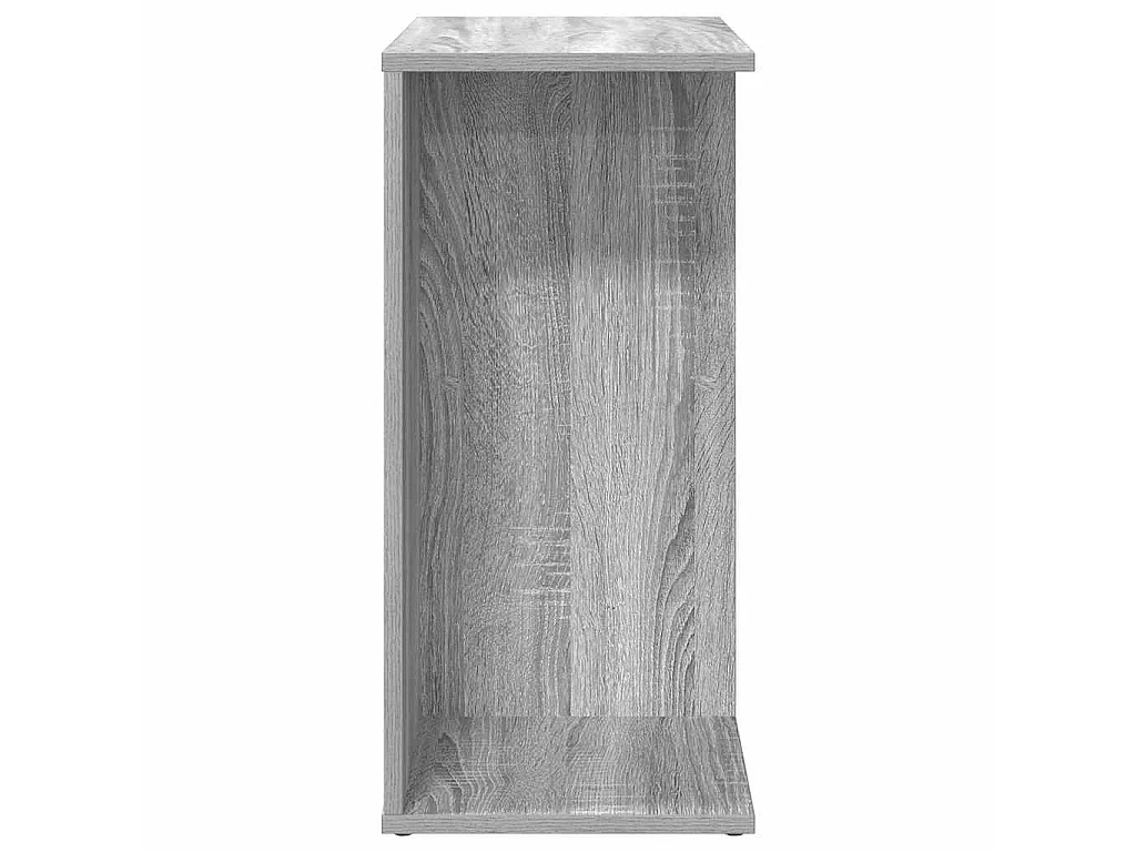 Nachtkastjes 2 st 46,5x29x61 cm bewerkt hout grijs sonoma eiken