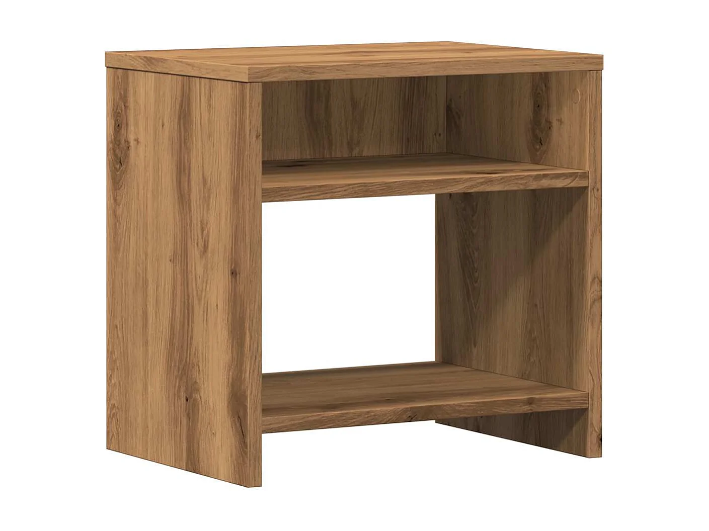 Nachttische 2 Stk. Artisan-Eiche 40x30x40 cm Holzwerkstoff