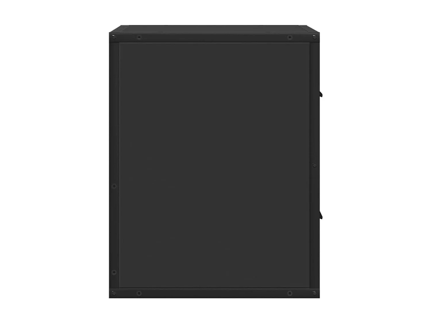 Tables de chevet murales 2 pcs noir 40x31x39,5 cm