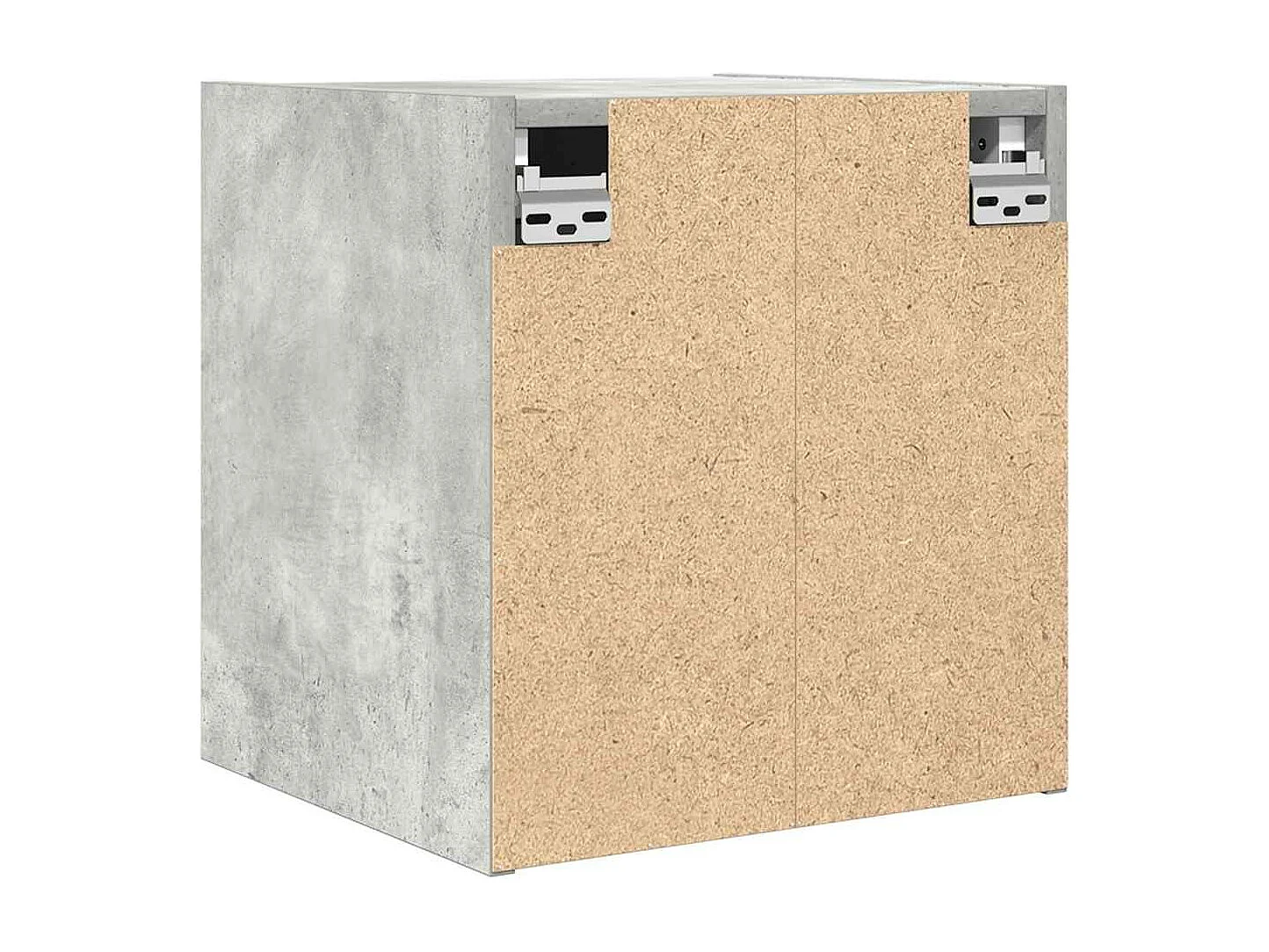 Wand-Nachttisch Betongrau 38x34x40 cm