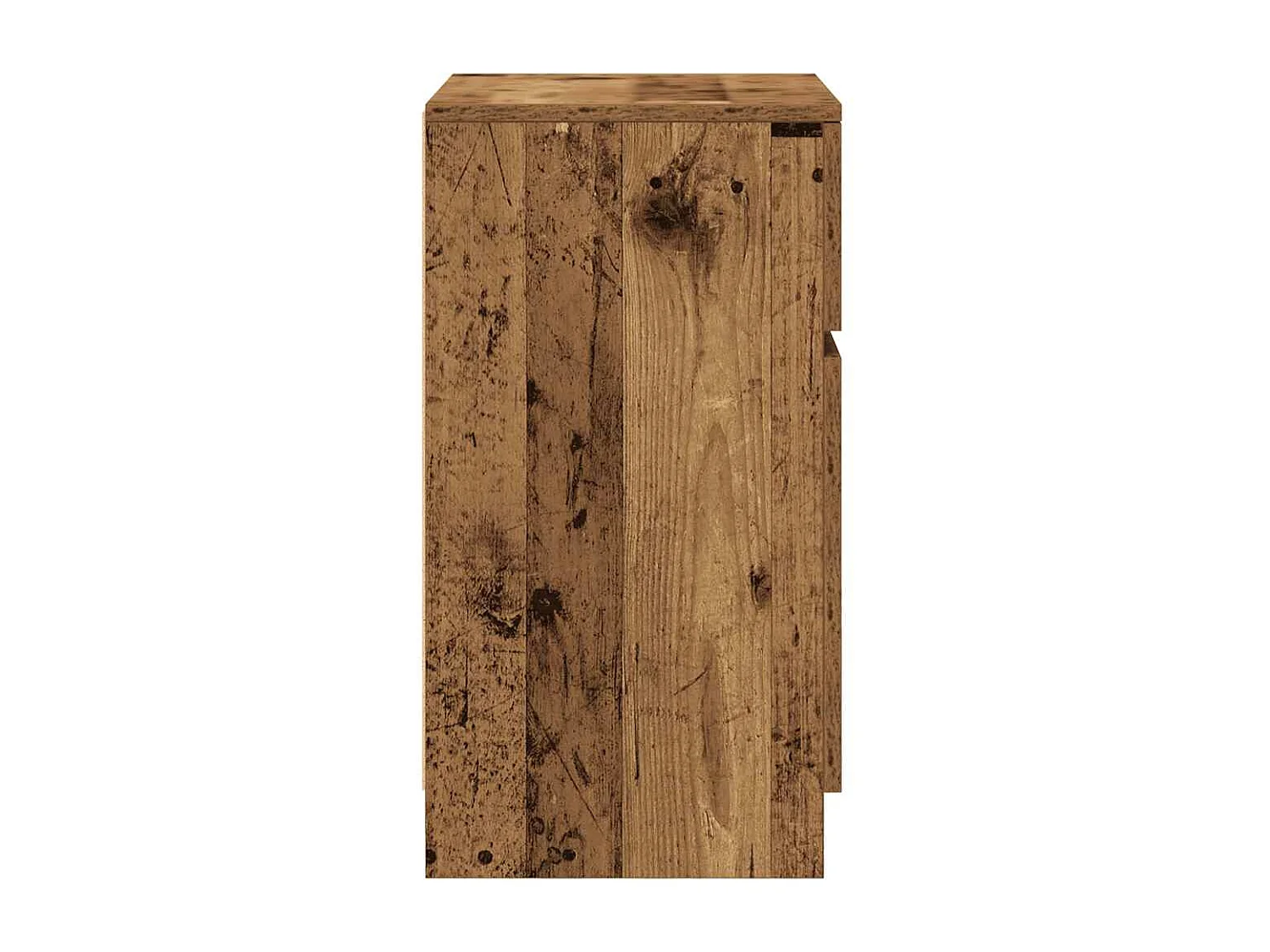 Nachttisch Altholz-Optik 39x35x65 cm Holzwerkstoff