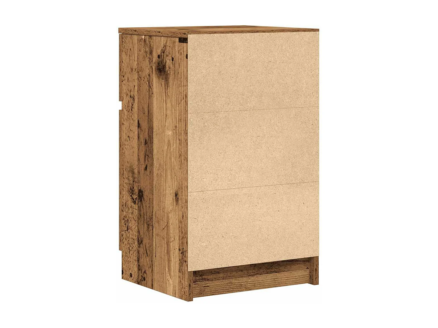 Nachttisch Altholz-Optik 39x35x65 cm Holzwerkstoff