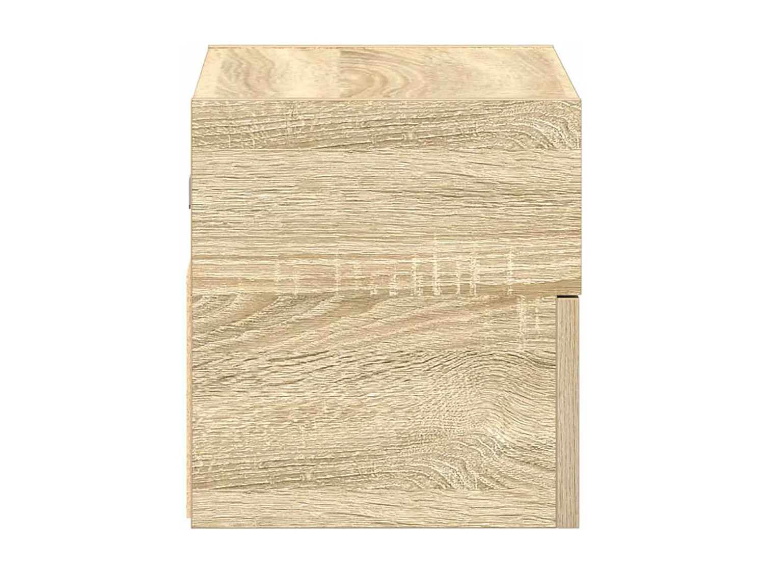 Comodini a Muro 2 pz Rovere Sonoma 45x26x28,5 cm