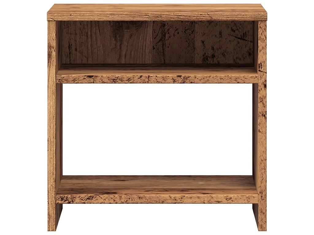 Nachttisch Altholz-Optik 40x30x40 cm Holzwerkstoff
