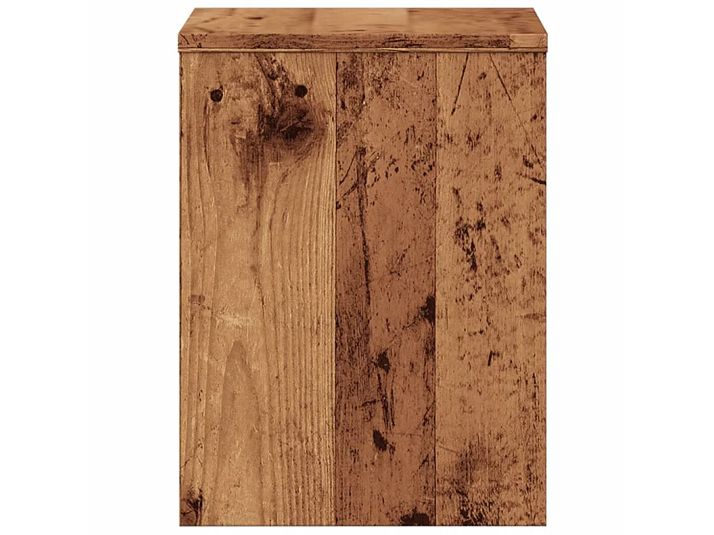Nachttisch Altholz-Optik 40x30x40 cm Holzwerkstoff