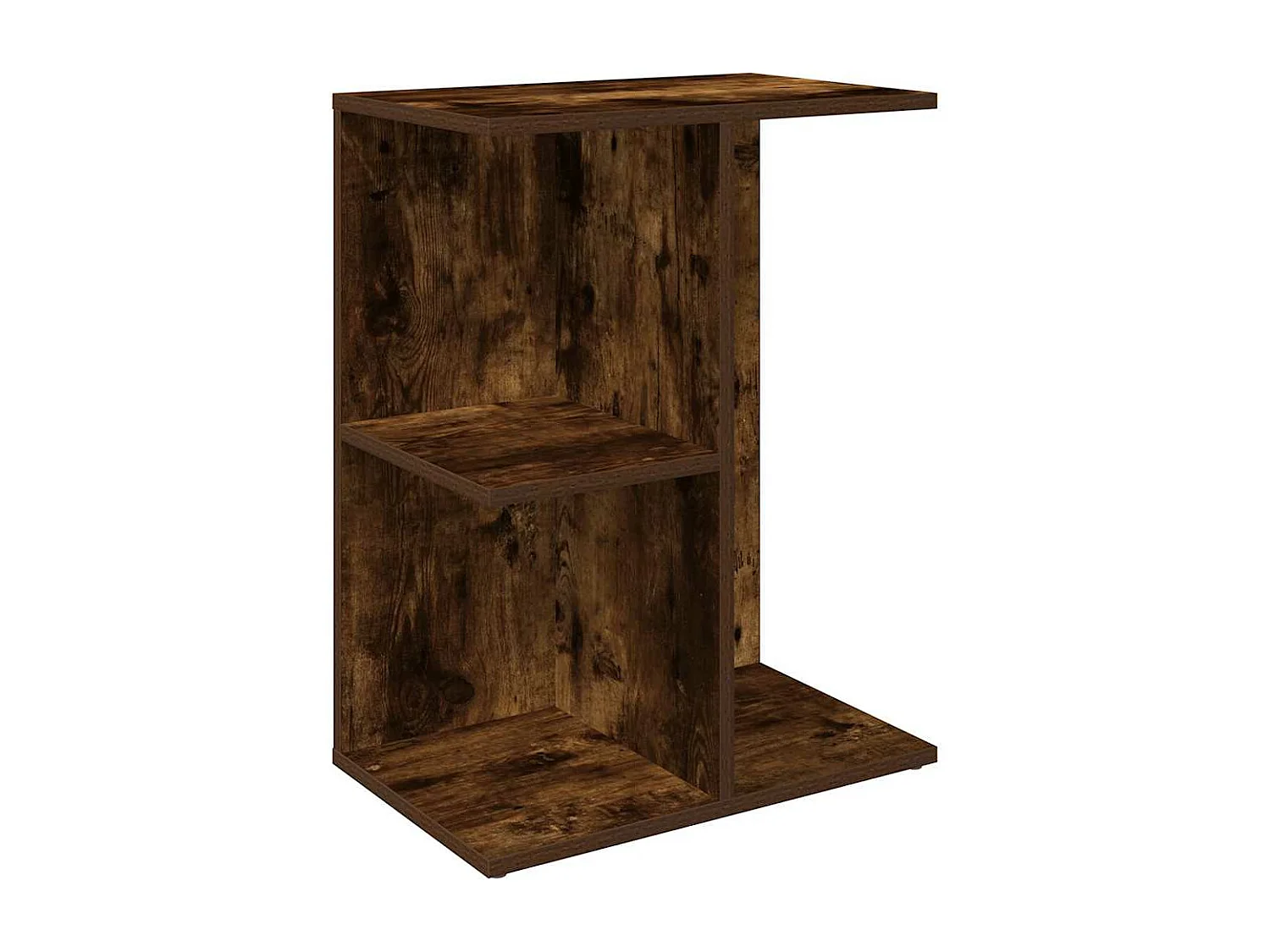 Nachttische 2 Stk. Räuchereiche 46,5x29x61 cm Holzwerkstoff