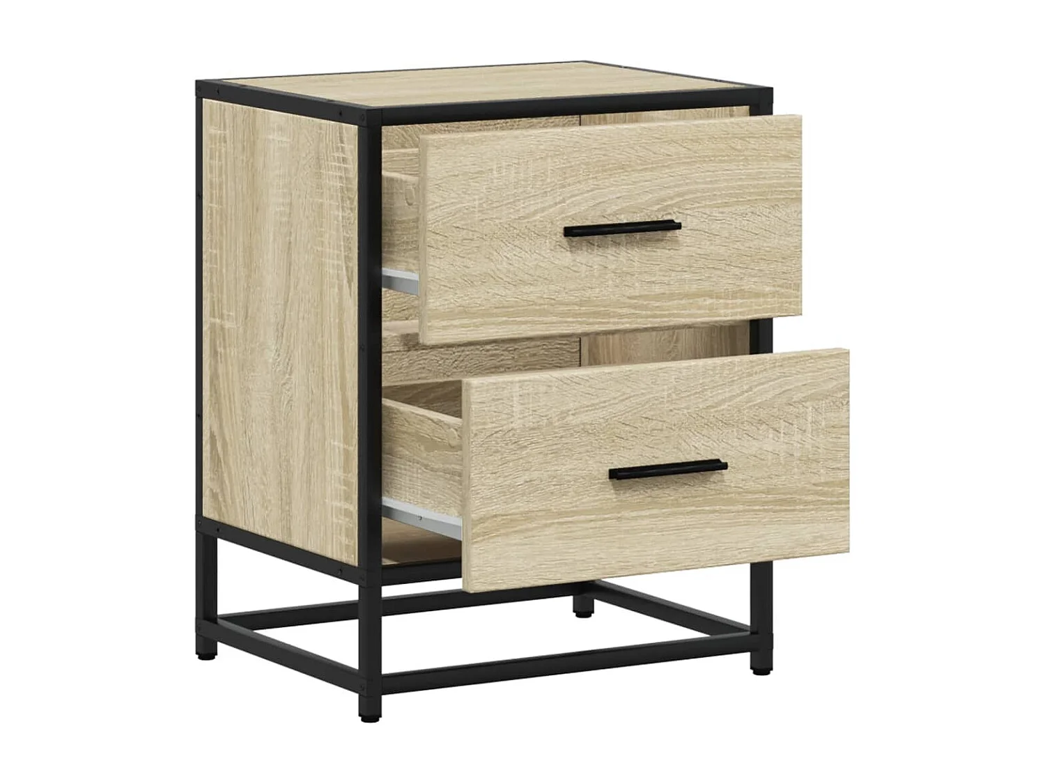 Tables de chevet 2 pcs chêne sonoma 40x31x50 cm bois ingénierie