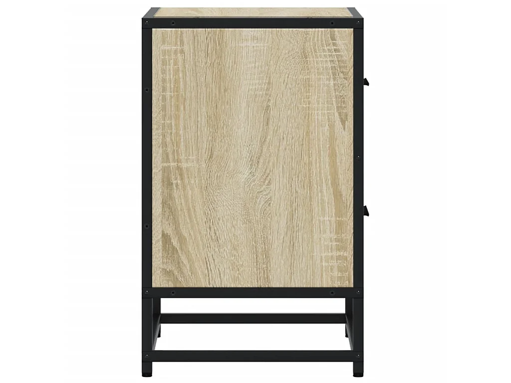 Mesas cabeceira 2 pcs 40x31x50cm deriv. madeira carvalho sonoma