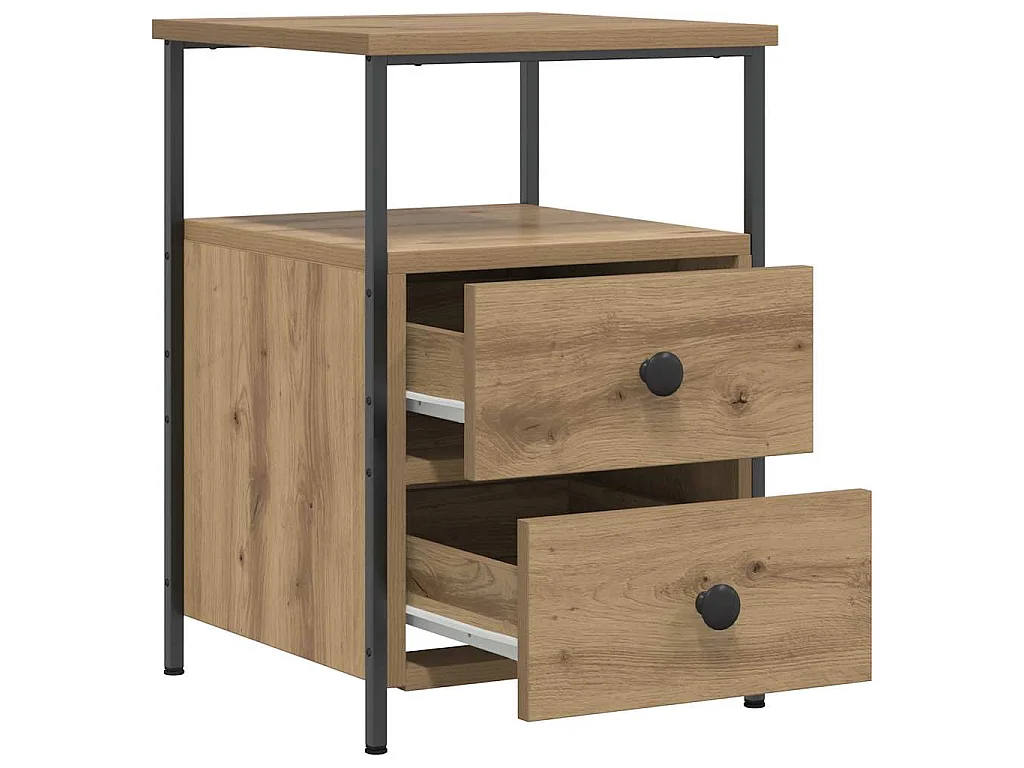 Nachttisch Artisan-Eiche 34x35,5x50 cm Holzwerkstoff