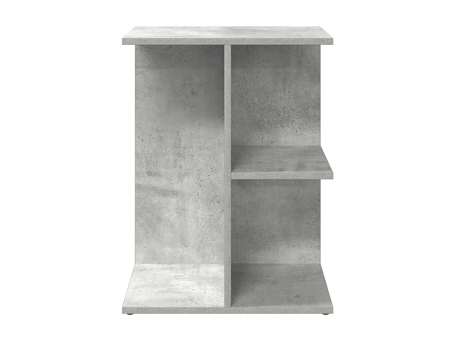 Nachtkastjes 2 st 46,5x29x61 cm bewerkt hout betongrijs