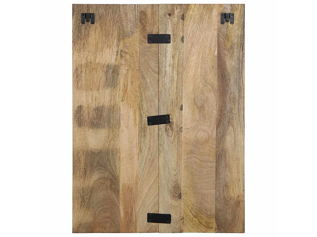 Mesa de cabeceira 60x32x80 cm madeira maciça manga áspera