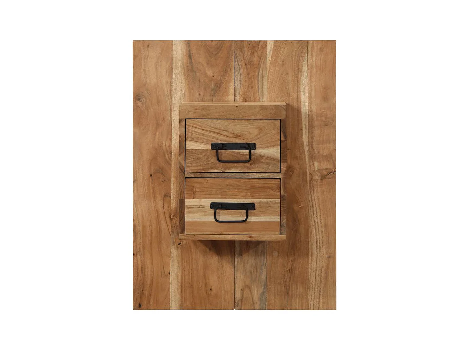 Table de chevet 60x32x80 cm bois d'acacia solide