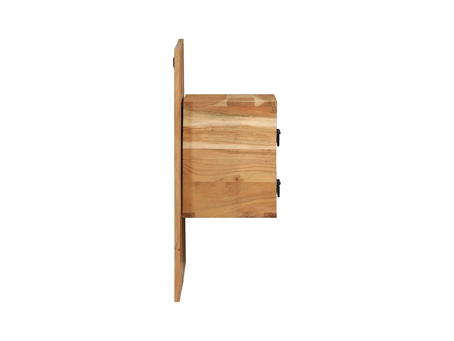 Table de chevet 60x32x80 cm bois d'acacia solide