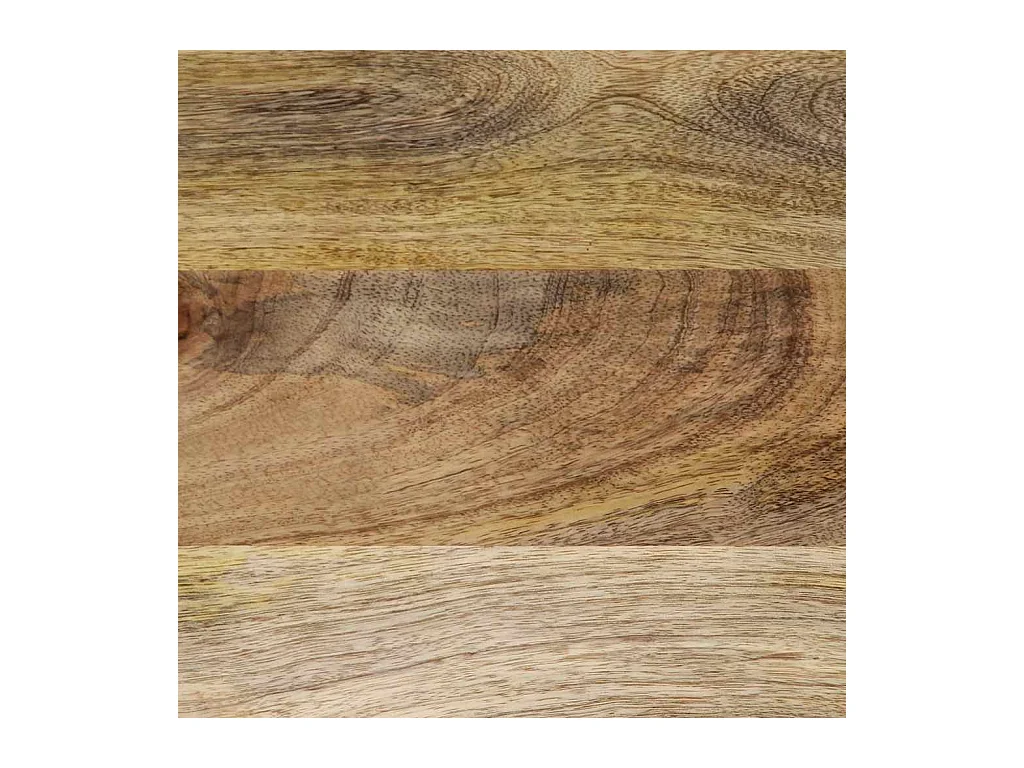 Table de chevet 40x33,5x46 cm bois de manguier solide