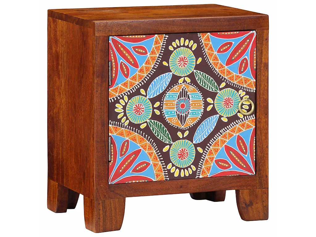 Nachtkastje 40x30x45 cm massief acaciahout
