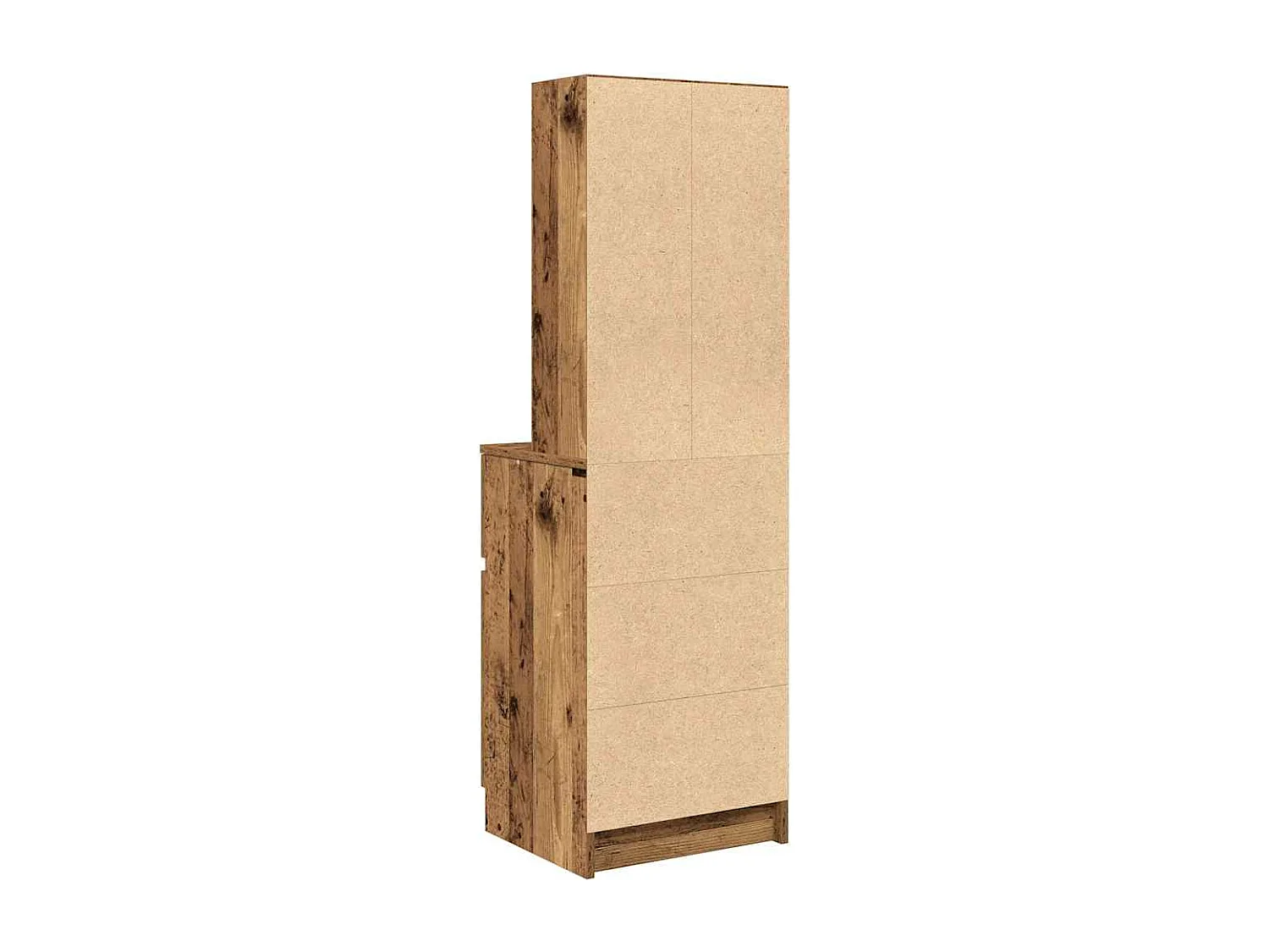 Nachttisch Altholz-Optik 39x35x125 cm Holzwerkstoff