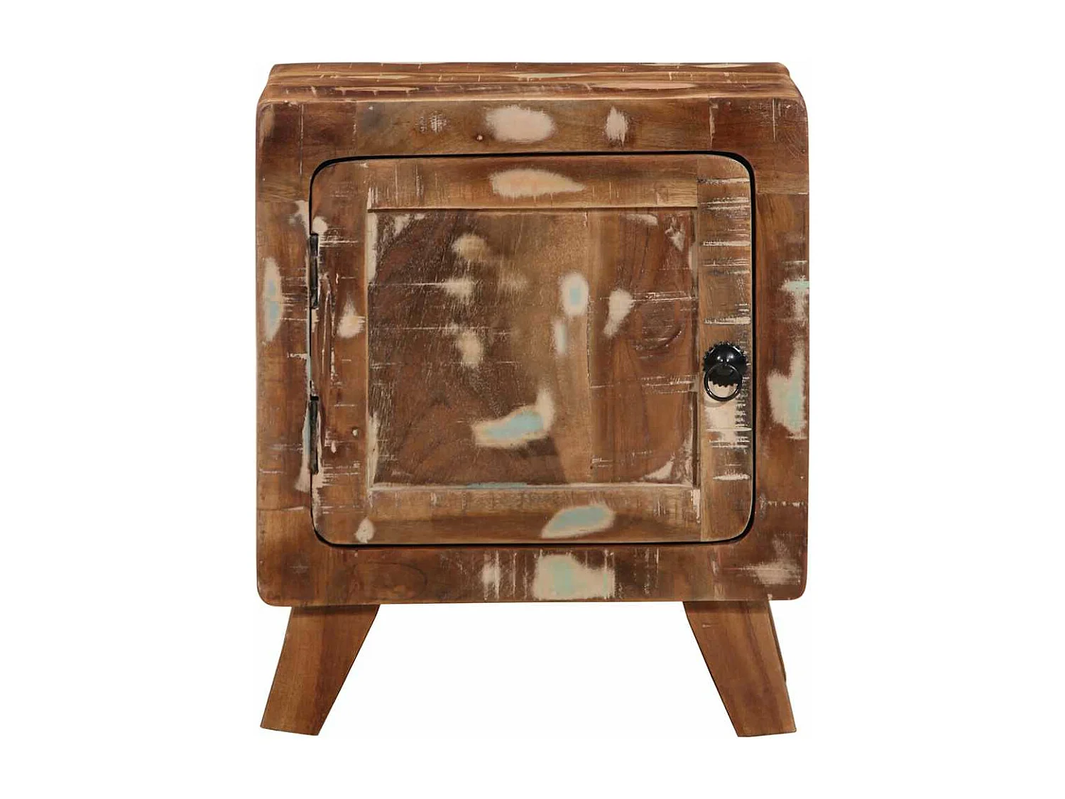 Nachtkastje 2 st 40x32x46 cm massief gerecycled hout