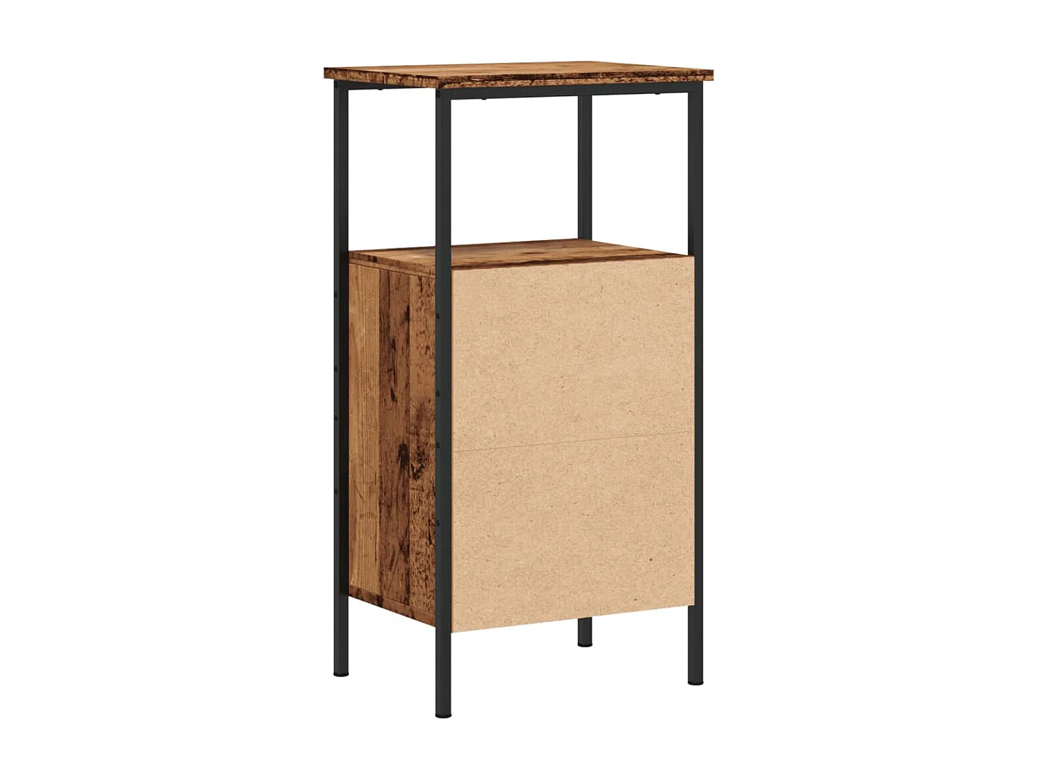 Nachttisch Altholz-Optik 41x31x80 cm Holzwerkstoff