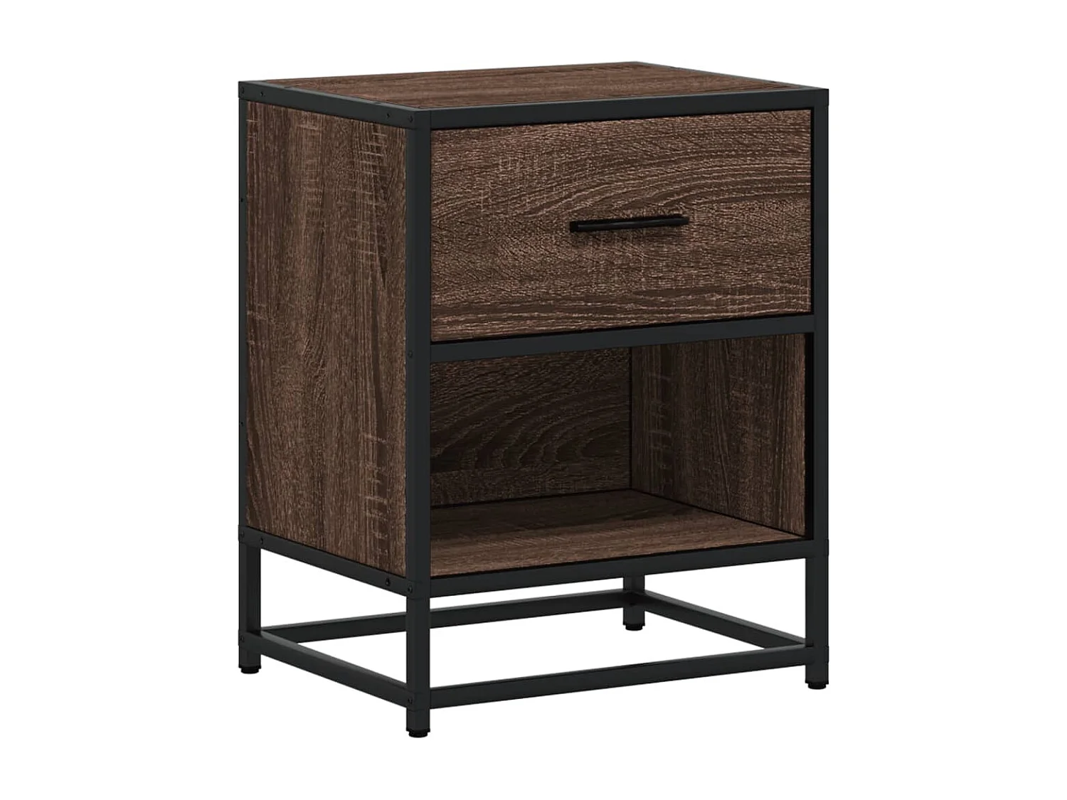 Tables de chevet 2 pcs chêne marron 40x31x50 cm bois ingénierie