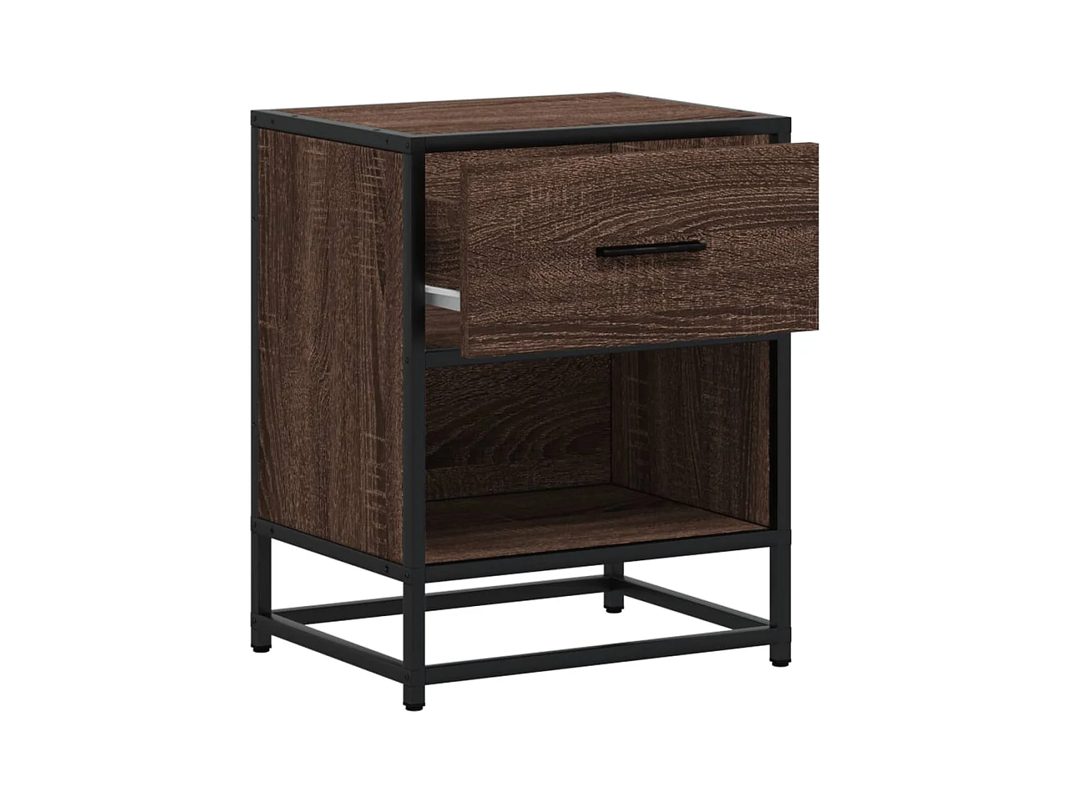 Tables de chevet 2 pcs chêne marron 40x31x50 cm bois ingénierie