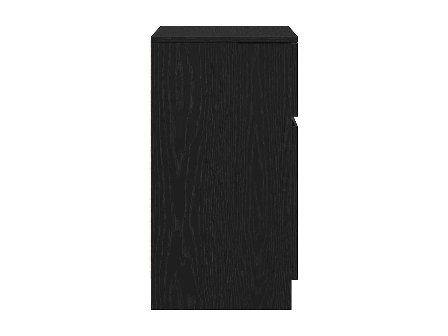 Nachttische 2 Stk. Schwarz 39x35x65 cm Holzwerkstoff