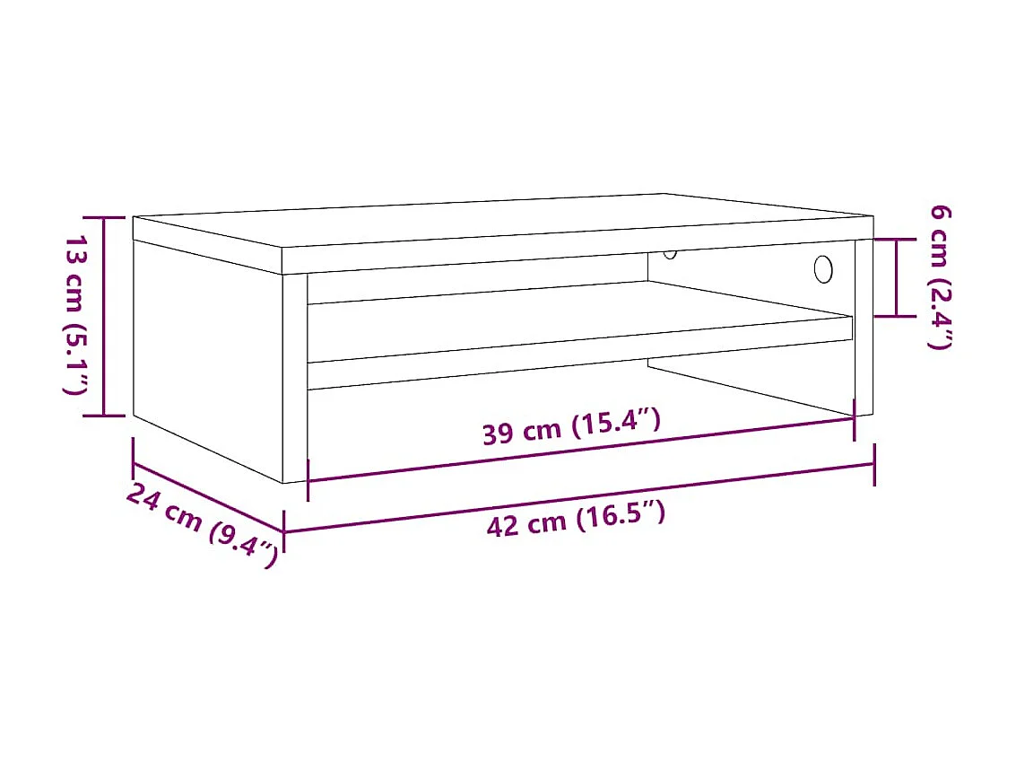 Tables de chevet 2 pcs chêne artisanal bois d'ingénierie