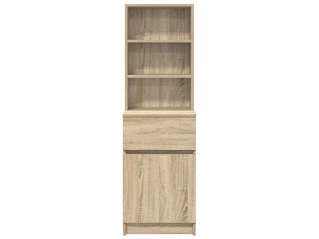 Nachttisch Sonoma-Eiche 39x35x125 cm Holzwerkstoff