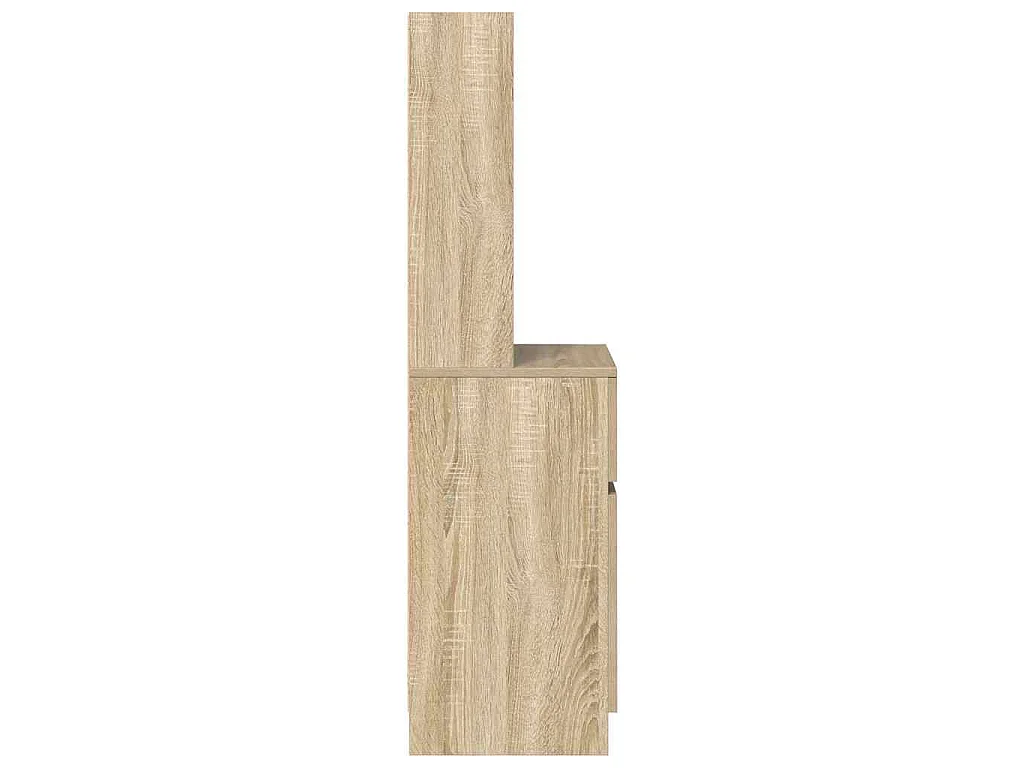 Nachttisch Sonoma-Eiche 39x35x125 cm Holzwerkstoff