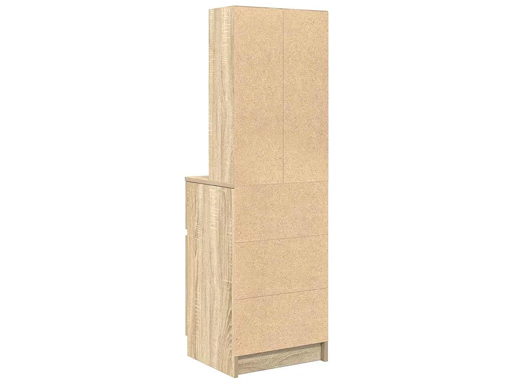 Nachttisch Sonoma-Eiche 39x35x125 cm Holzwerkstoff
