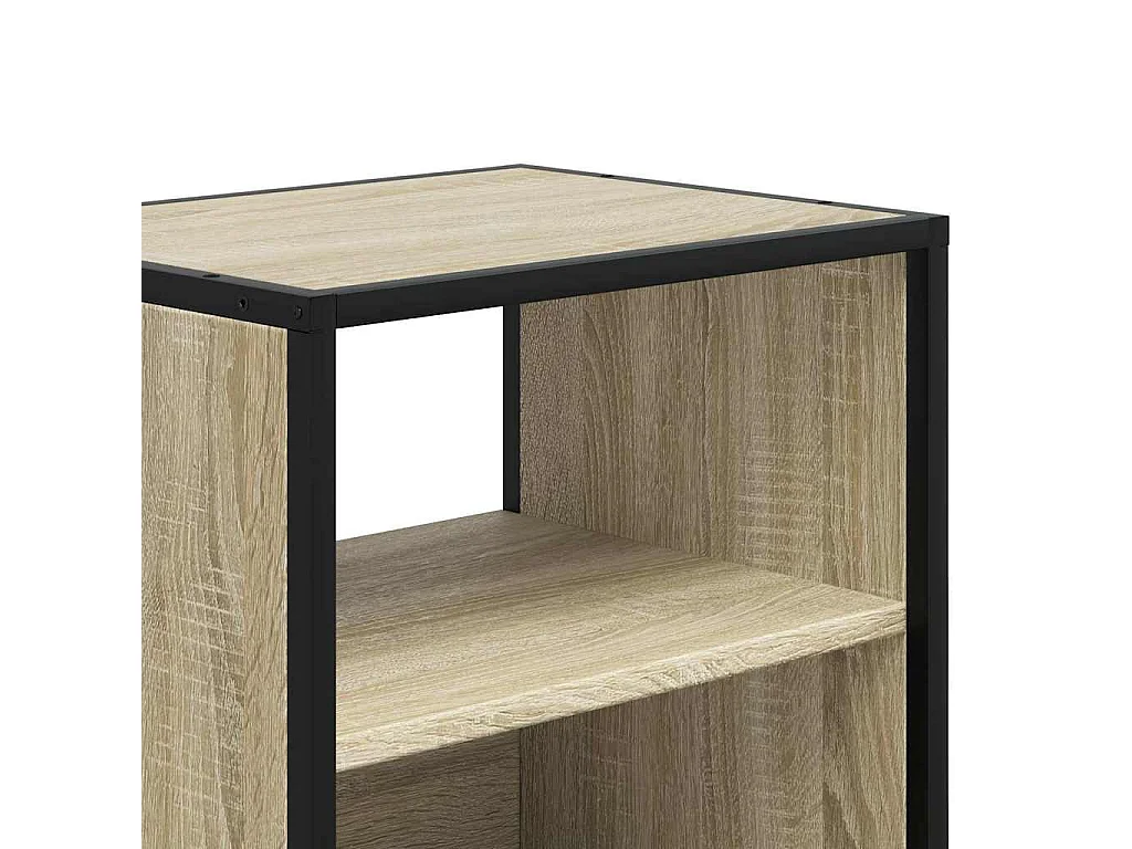 Mesas de cabeceira de parede 2 pcs 40x31x39,5cm carvalho sonoma