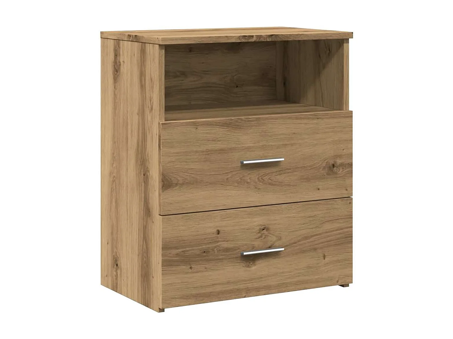 Nachttische 2 Stk. Artisan-Eiche 50x32x60 cm Holzwerkstoff