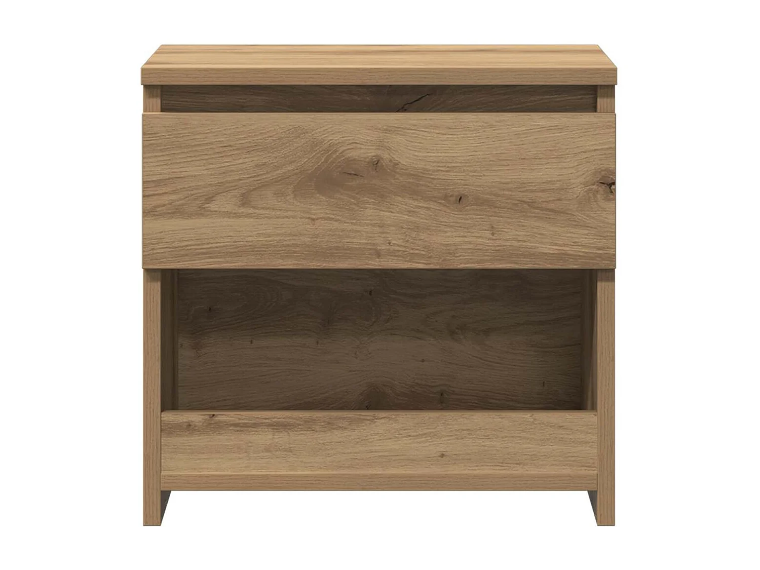 Mesitas noche 2 uds madera ingeniería roble artisian 40x30x39cm