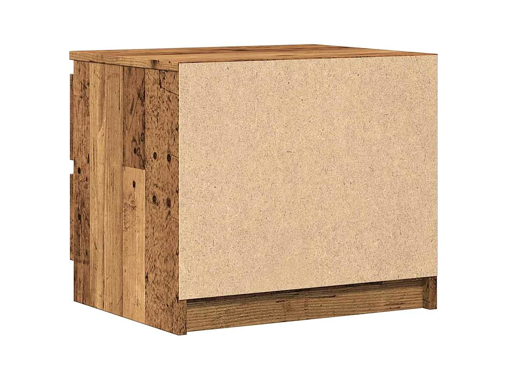 Nachttisch Altholz-Optik 50x40x43,5 cm Holzwerkstoff