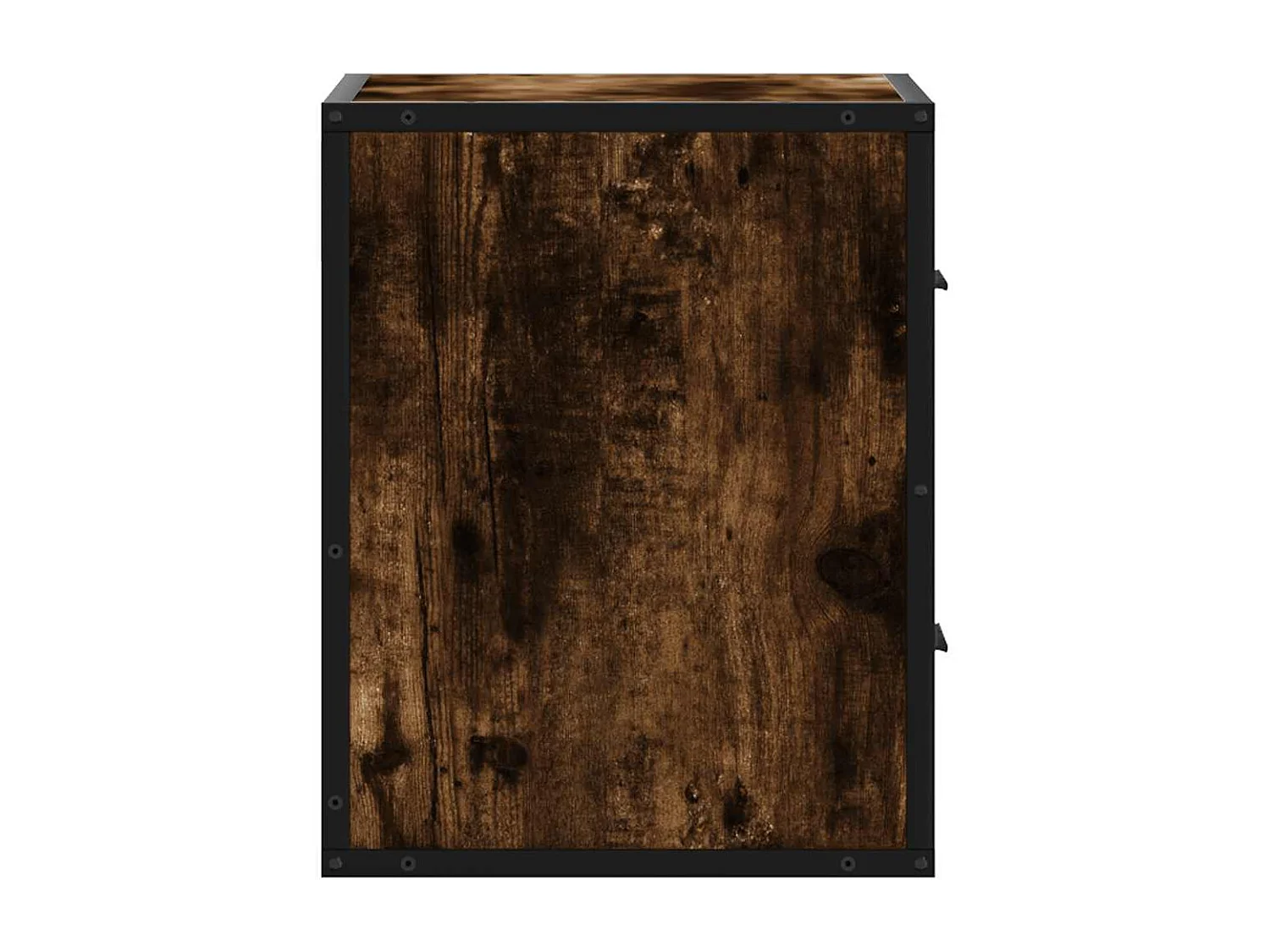 Comodini a Muro 2 pz Rovere Fumo 40x31x39,5 cm