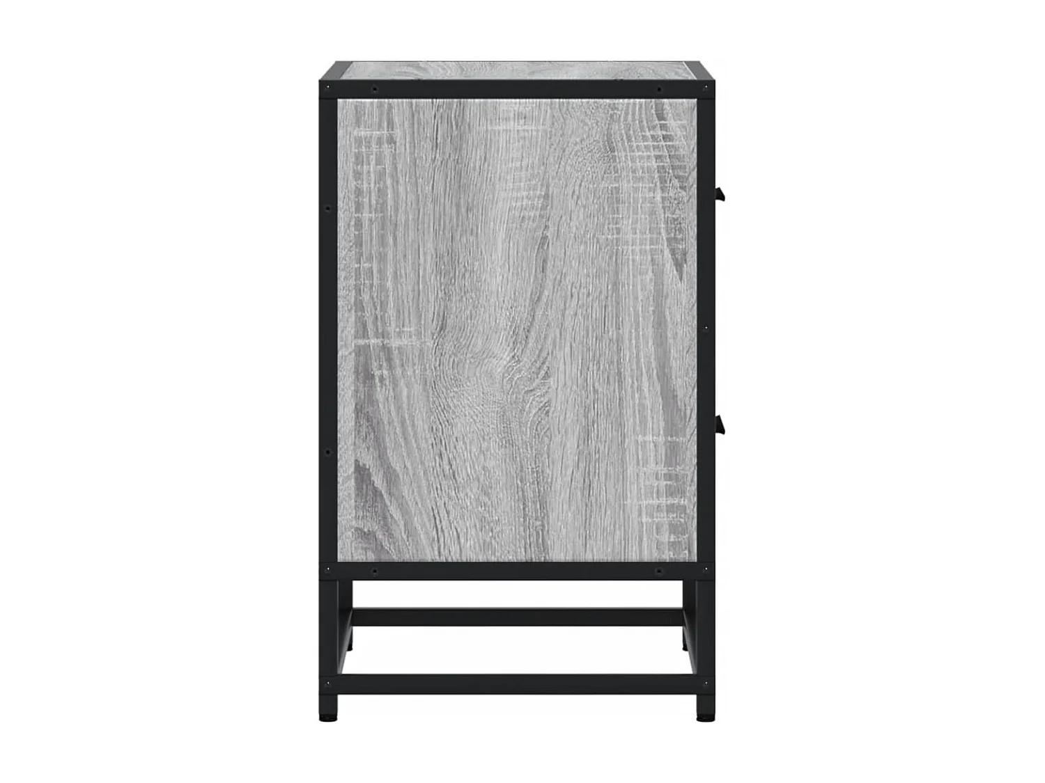 Table de chevet sonoma gris 40x31x50 cm bois d'ingénierie