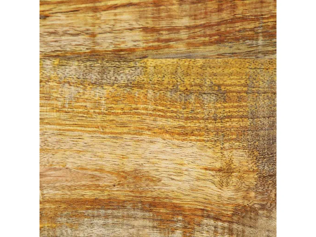 Table de chevet 50x27x50 cm bois massif de manguier brut